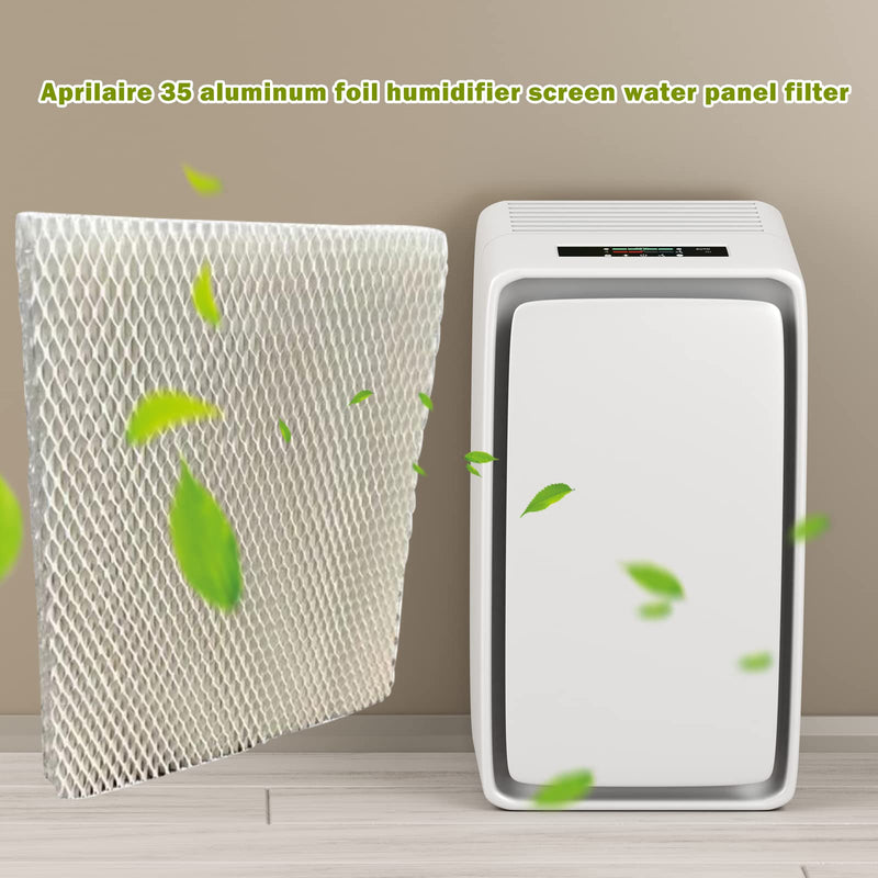 HIFROM 2Pack Water Panel Filter A2 35 Replacement Humidifier Wick Filters Compatible with Aprilaire Whole House Humidifier 350 360 560 560A 568 600 600A 600M 700 700A 700M 760 760A 768 Pack of 2