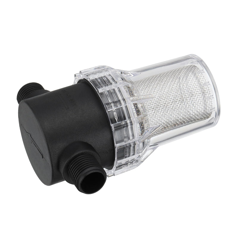 PATIKIL 1/2 Inch Male In-Line Strainer with 20 Mesh Stainless Steel Filter Screen Water Pump Filter for Garden Irrigation Pressure Washer Inlet