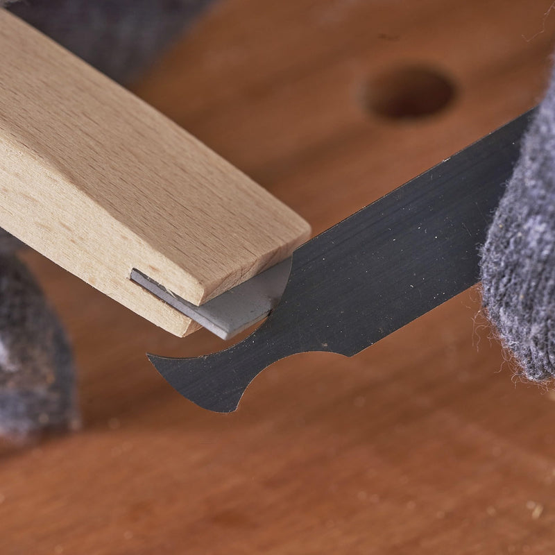 New Cabinet Scraper Cards asnd Cabinet Scraper Burnisher with 12 Piece Multi-Shaped Scraper Set Suitable for Various Small space and Small-Sized Tasks(HTCSCS13) HTCSCS13