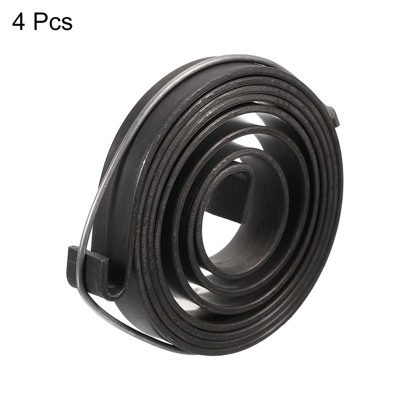uxcell Drill Press Spring Drill Press Quill Feed Return Coil Spring Assembly Spring Steel Chemical Blackening Finish 1540mm Expand Long 58 x 10 x 1.6mm 2 Pcs