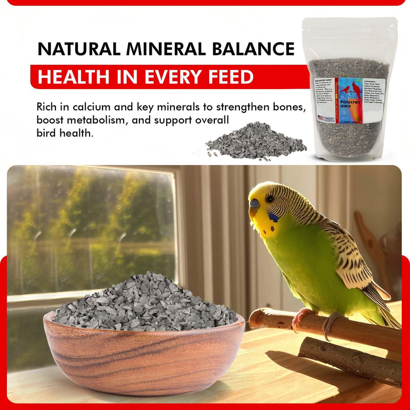 Morning Bird Poultry Grit for Chicken 1.5 lb, Mineral-Rich Chicken Grit Formula for Digestion & Calcium Support 1.5 Pound (Pack of 1)