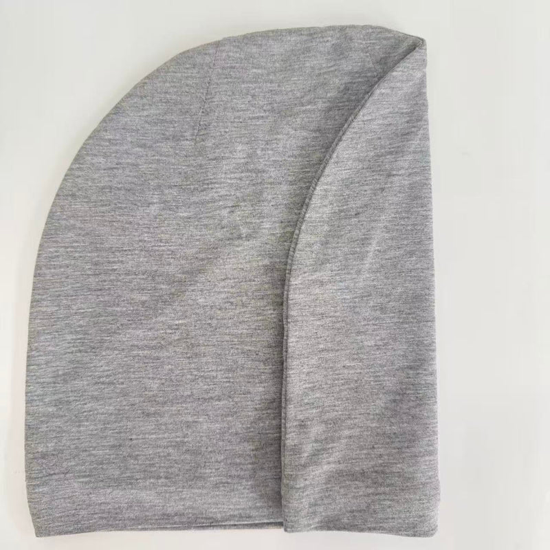 Amerthing Faraday Hat,Silver Fiber Faraday Slouch Beanie,Knitted Protection Cap Grey
