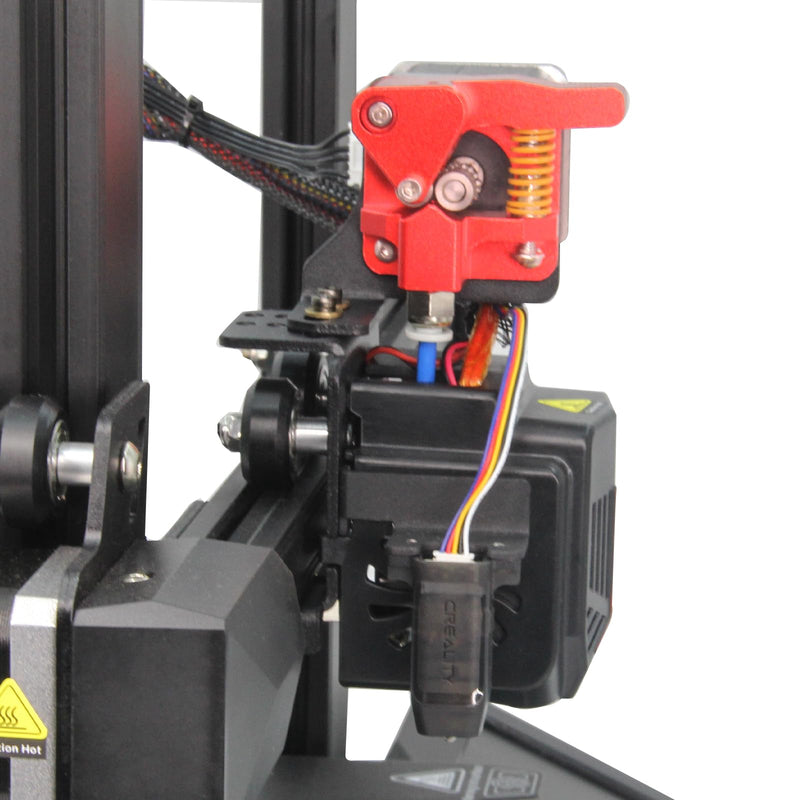Ender 3 V2 Neo Direct Drive Upgrade Kit Plate with Dual Gear Extruder Kit for Ender 3 V2 Neo/Ender 3 Neo/Ender 3 Max Neo 3D Printer (Aluminum Plate+Dual Extruder Kit) Aluminum Plate+Dual Extruder Kit