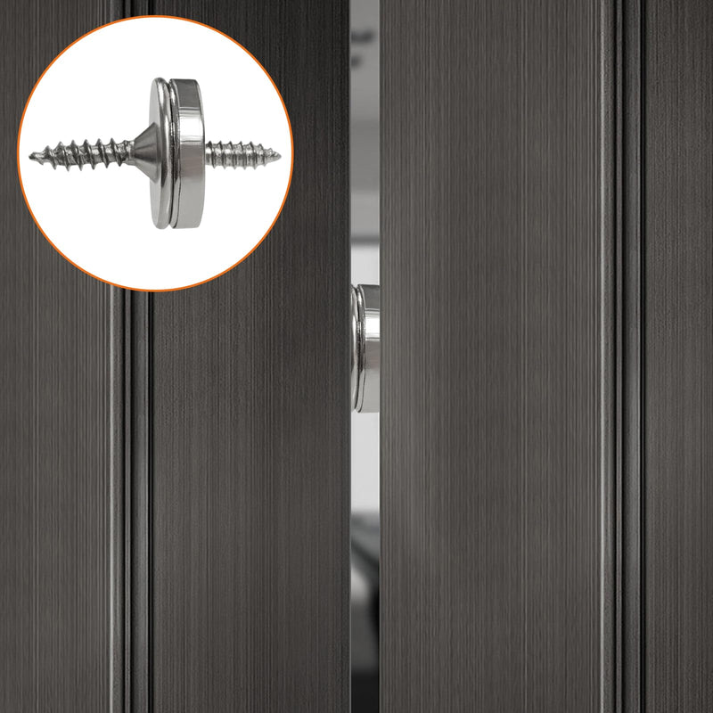 Set of 4 Magnetic Cabinet & Door Latch Catch Closures Cabinet Hardware Fittings