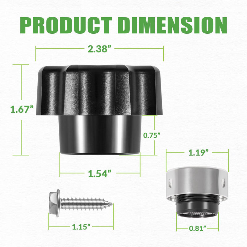 630-8500 Wall Hydrant Complete Service Kit - fit for Prier Mansfield Style 300/400/500 Wall Hydrants - for Diamond 300/400 Series Wall Hydrants - Superior for Outdoor Faucet Maintenance