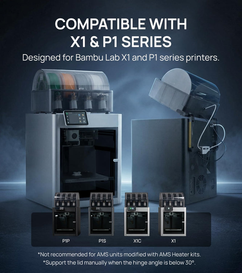 JAYO AMS Stand for Bambu Lab AMS, AMS Support Bracket for Easier Maintenance & Workspace Organization, Compatible with X1 & P1 Series