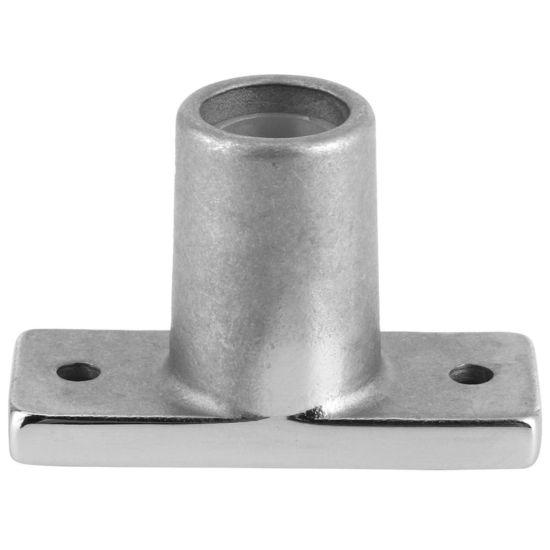 Qiilu Top Mount Rowlock Socket, 316 Stainless Steel 1/2 Inches Shank Top Mount Rowlock/Oarlock Socket for Marine Yacht