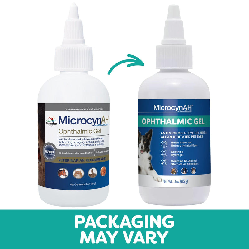Manna Pro MicrocynAH Ophthalmic Gel, 3 oz 3 Ounce (Pack of 1)