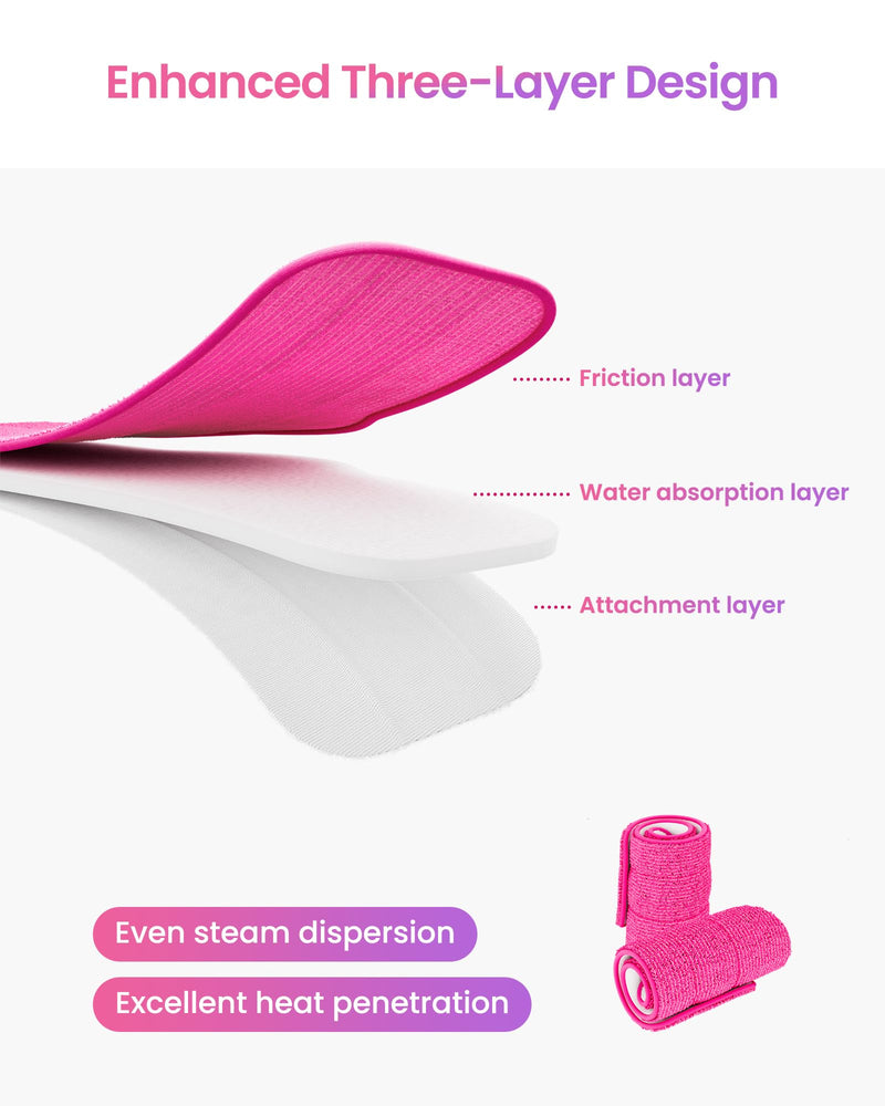 schenley 6-Pack Microfiber Pads Steam Mop Cleaner, Washable and Reusable Replacement Mop Pads, Accessories Compatible Steam Mop