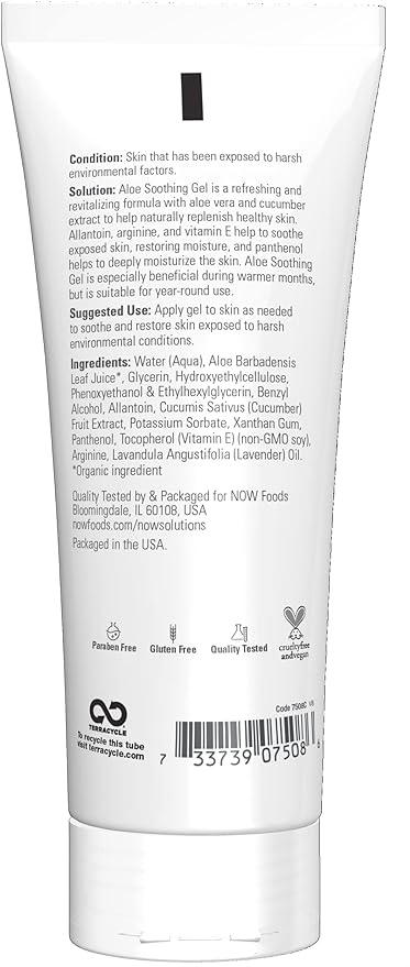 Now Foods Aloe Soothing Gel, 8 oz - NewNest Australia