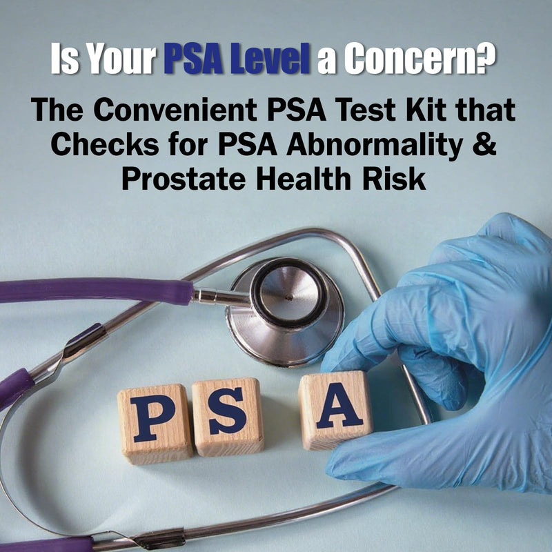 PSA Test kit at Home PSA Health, PSA Test Kit | Home PSA Test in 10 Minutes. Highly Accurate, Easy to Read and Use. Quick Results | Includes All Test Components