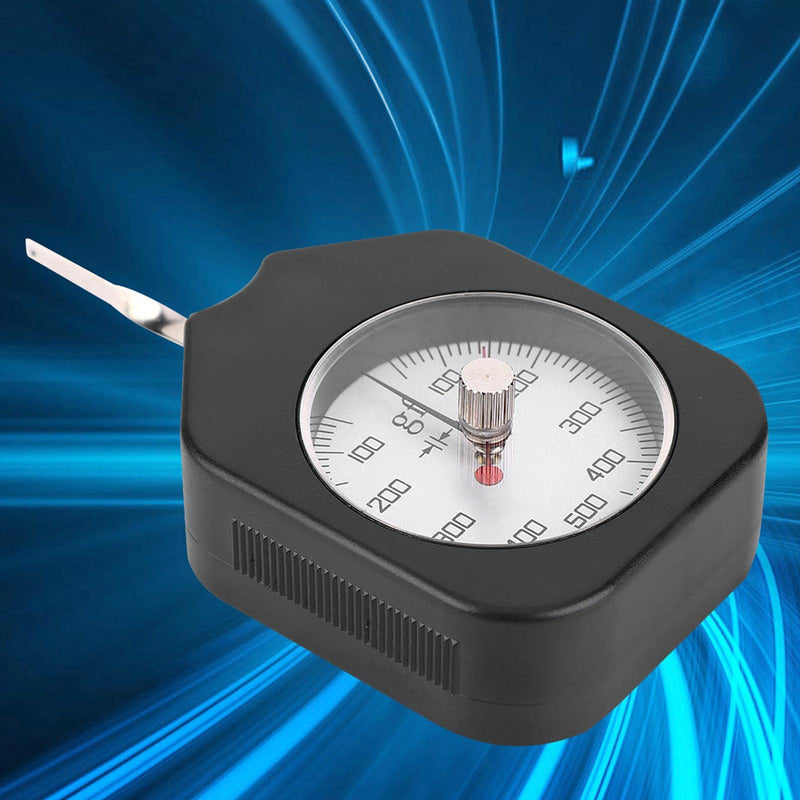 Spring Tension Gauge,SZG Dial Tension Gauge Meter with Dual Pointer Tensionmeter for Pull Pressure Testing SZG-500-2 Rotational for Relay Contact Pressure Electronic Switch