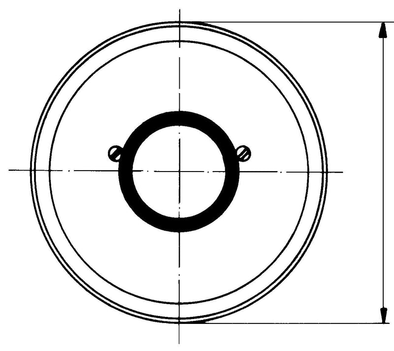 Grohe 46062000 Escutcheon