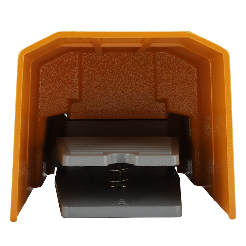 Foot Switch, Foot Operated Pedal Controller Power Switch Foot Pedal On/Off Switch with Guard Size Approx 21.5 x 15 x 12.5cm, Switch Socket