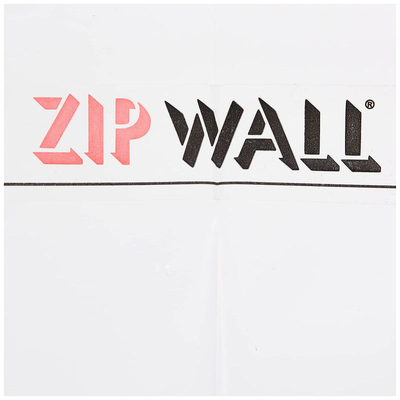ZIPWALL ZipDoor ZDS Standard Dust Barrier Zipper Door Kit, 1 Pack, Red Standard Zipper Door Kit