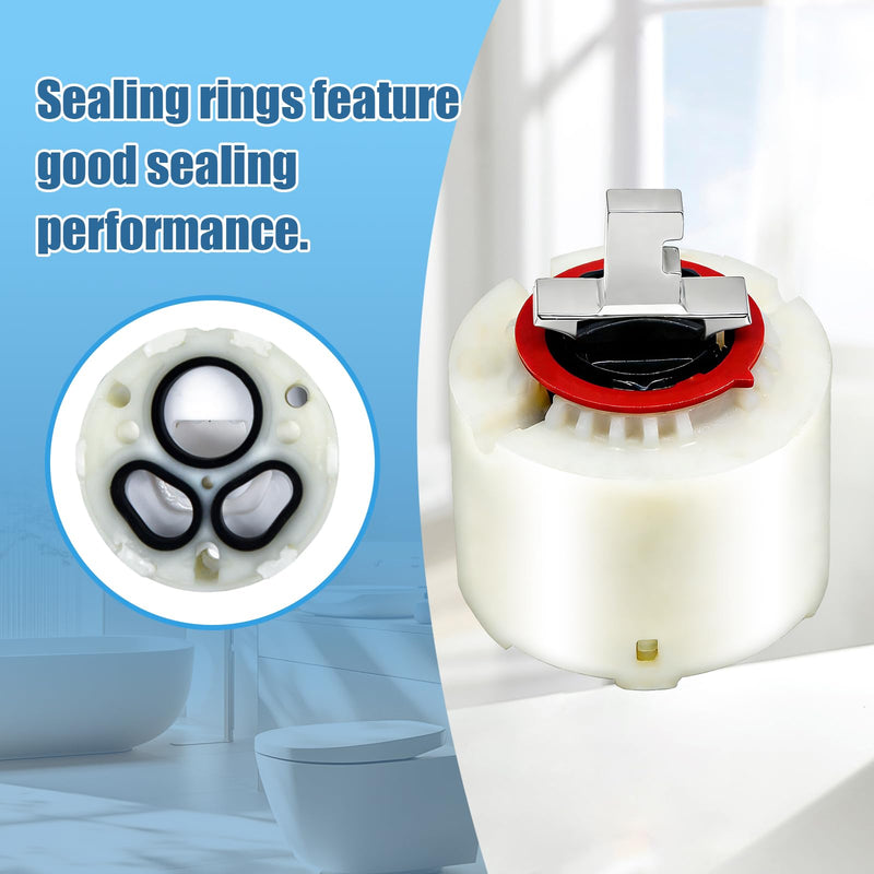 Shower Faucet Cartridge,Compatible with American Standard 023529-0070A/H, for Single Handle Kitchen and Bathroom Tub/Shower Faucets, Temperature and Volume Control, 1.85-Inch (47 mm)