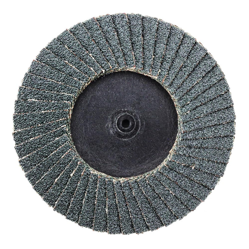 BHA Mini Flap Discs Quick Change Zirconia Grinding and Sanding Wheels, 3", 36 Grit - 10 Pack