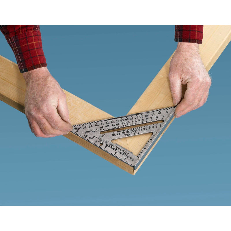 Swanson Tool Co S0101 7 Inch Speed Square, Blue, (Pack of 50) 7 inch (Pack of 50)