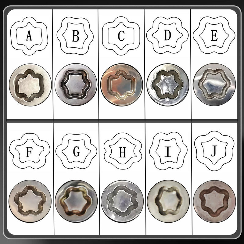 C-Wheel Locking Nut Key Compatible with Toyota Models, Lexus, Tacoma, Wheel Lock Nut Socket Adapter Set, Wheel Anti-Theft Lug Nut Removal Tool Socket C