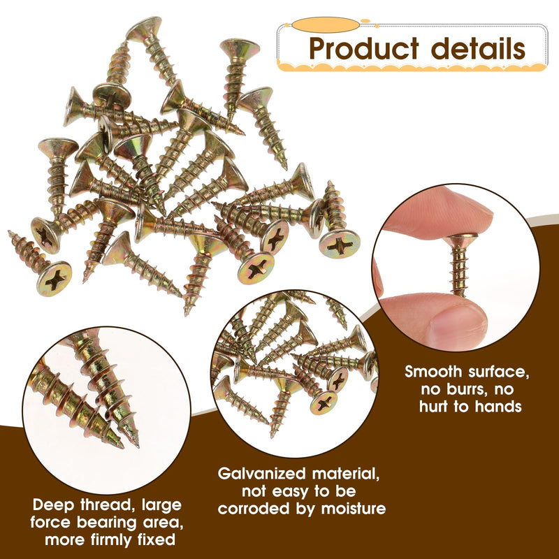 Glass Retainer Clips, 25 Pcs Glass Cabinet Clips 4mm Plastic Mirror Holder Clips Kit Transparent Glass Door Retainer with Metal Screws for Fixing Window Glass Cabinet Doors (Brown, Gold)