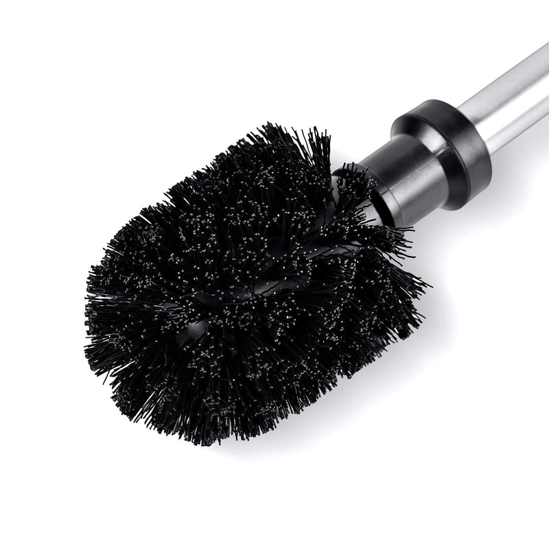 ToiletTree Products Modern Deluxe Freestanding Toilet Brush and Plunger Combo (Stainless Steel, Brush and Plunger Combo Set 4.5” x 9.75” x 18.5") 2.Combo
