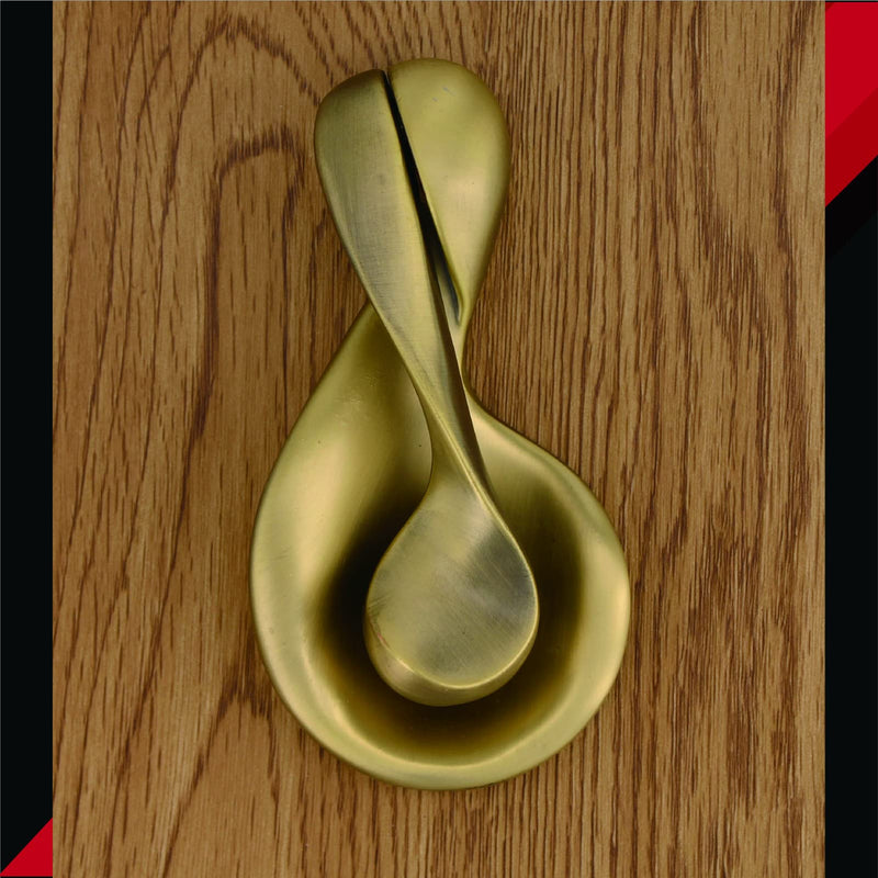 ZhongWang European Minimalist Ball Door Knocker (Antique Brass) Antique Brass