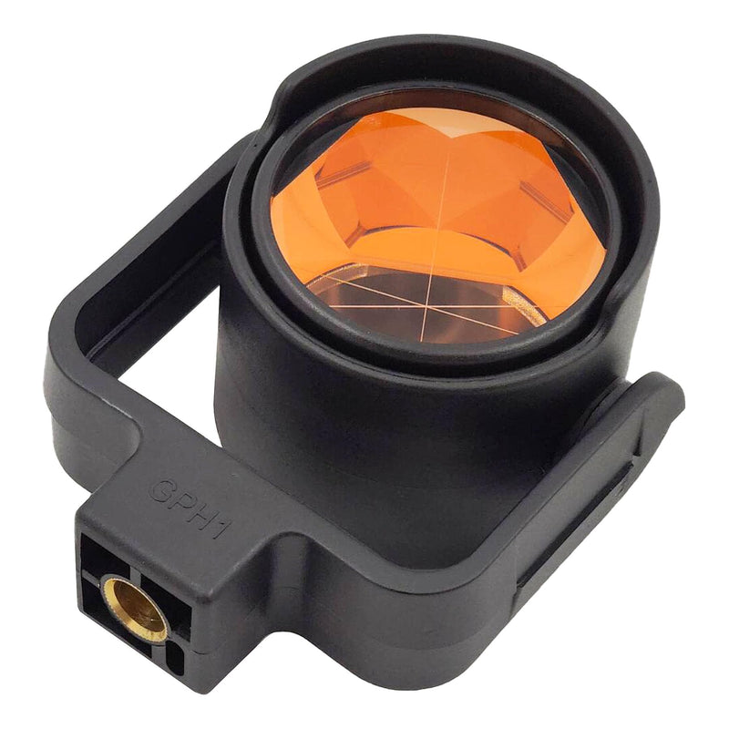 Replacement for Leica GPR1 Prism & GPH1 Holder, Surveying Prism Reflector | Reflective Prism Topography with Tilting and Swiveling Holder 0mm Copper Coated 1