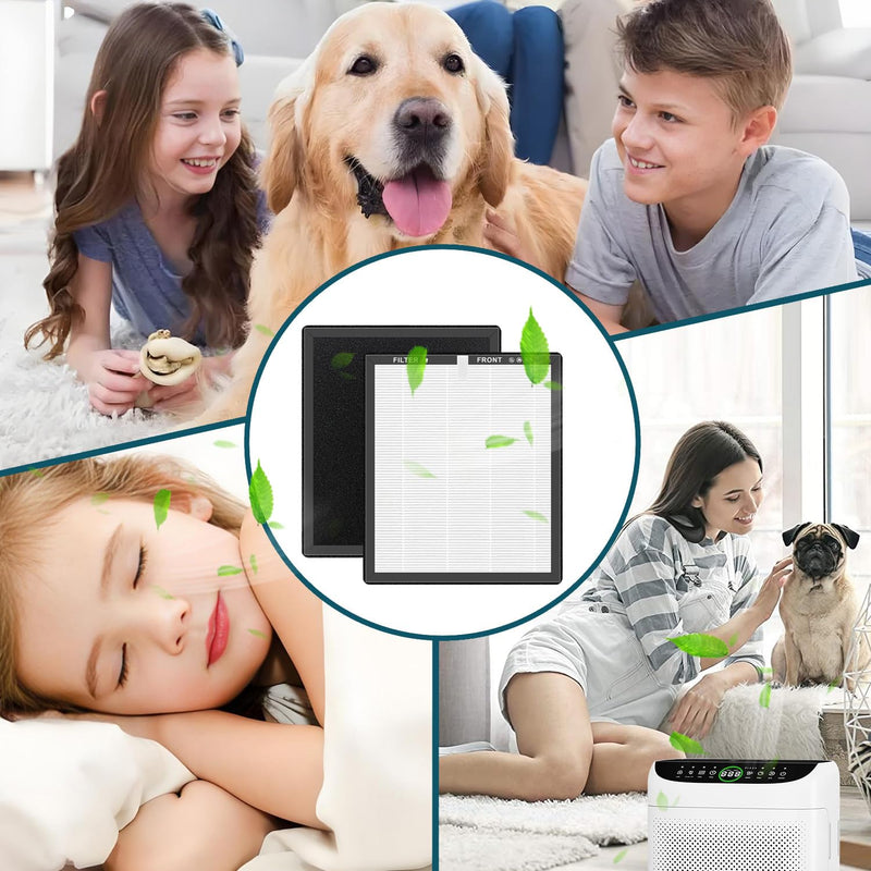 A7 Filter Compatible with VEWIOR ClearAir-A7 & AromaRoom E-400 Air Purifier