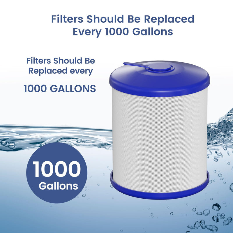 RS-1SG (788000) Water Filter Replacement Cartridge Compatible with General Ecology Seagull IV X-1 Series Water Purifiers RV/Marine Models, 1000 Gal. Capacity