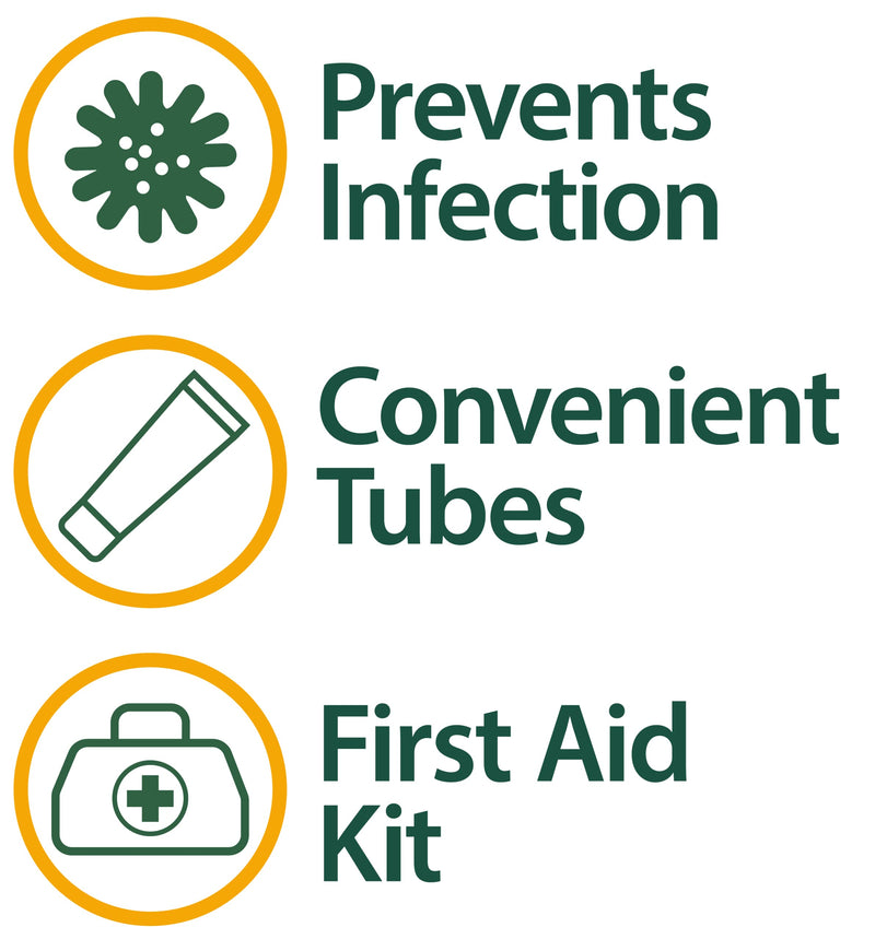 Globe (4 Pack Triple Antibiotic First Aid Ointment, 1 oz, First Aid Antibiotic Ointment, 24-Hour Infection Protection, Wound Care Treatment for Minor Scrapes, Burns and Cuts