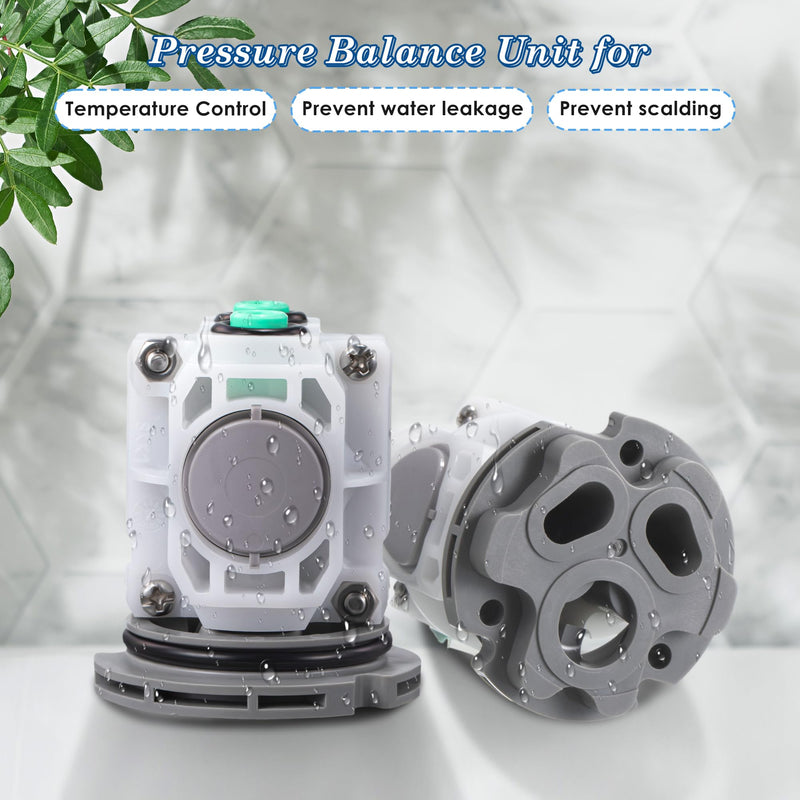 Dreyoo Pressure Balancing Unit Compatible with M952100-0070A American Standard R110, R120, R115, R125 for Single Control Bath Tub and Shower Faucets Valves