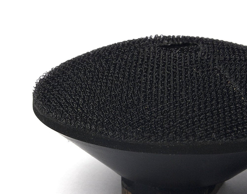 Z-LION 3" Diamond Convex Polishing Pad with 5/8"-11 Thread Backer Pad Convex Disc for Marble Granite 3 inch 8