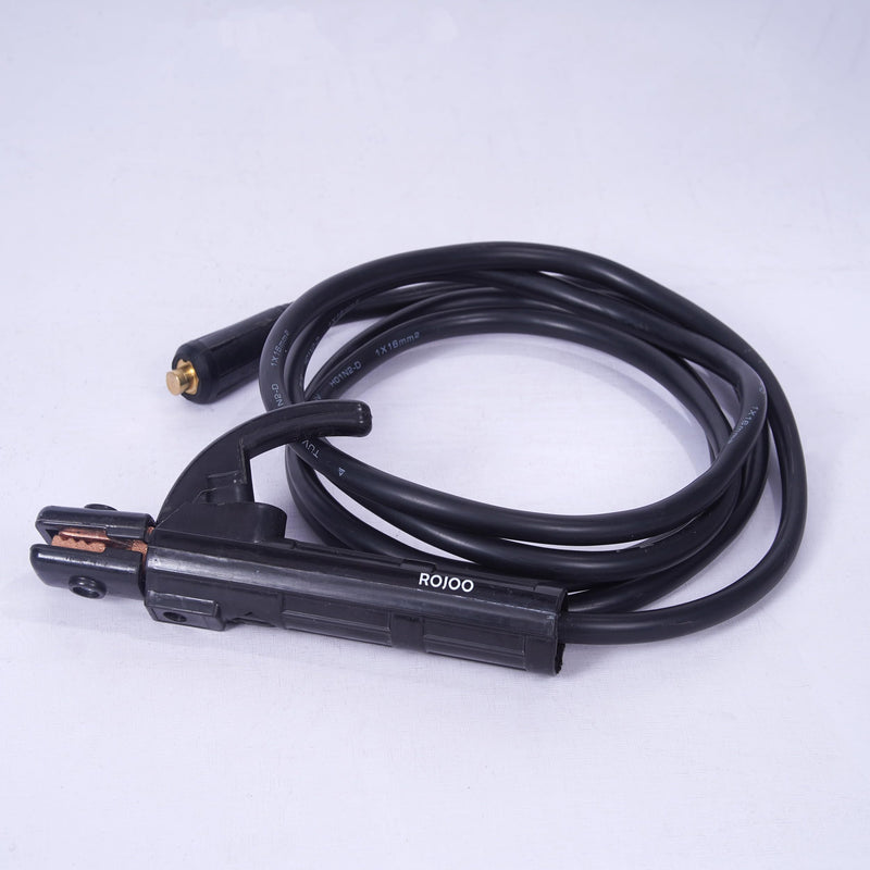 200A Welding Electrode Holder with 3m Cable Assembled Welder Ground Earth Clamp for ARC ZX7 MMA (holder+calbe)
