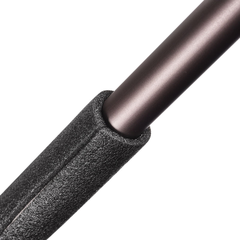 uxcell Foam Tube 1.64 Ft Length 1.37in ID 2.15in OD Hollow Pipe Cover for Protecting Pipes and Heat Preservation Black 2 Pack 1.37 x 2.15inch
