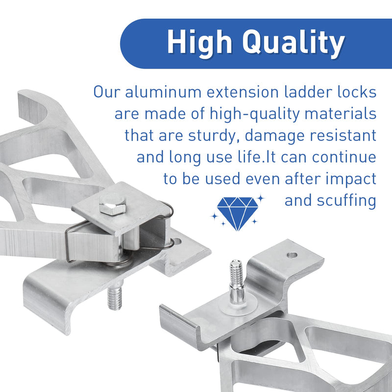 Extension Ladder Locks Fits for Werner 28-11 Rung Lock Kit, Extension Ladder Replacement Parts for Werner Aluminum Fiberglass 24ft,28ft,32ft Extension Ladders
