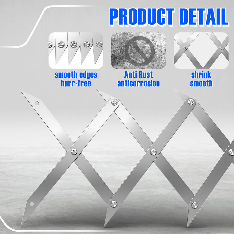 Center Finder – Precision Measuring Tool for Woodworking, Welding & DIY Projects (Silver 12 Point)-L4