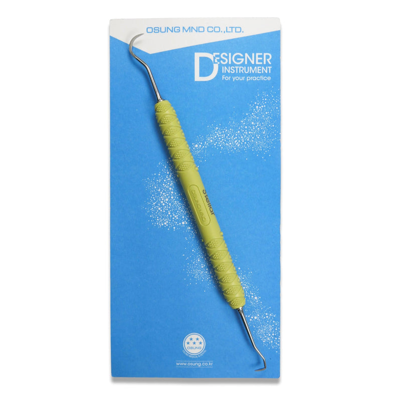 Osung Dental, Dental Sickle Scaler, Dental Scaler, Universal with Plastic Handle [U15-33]