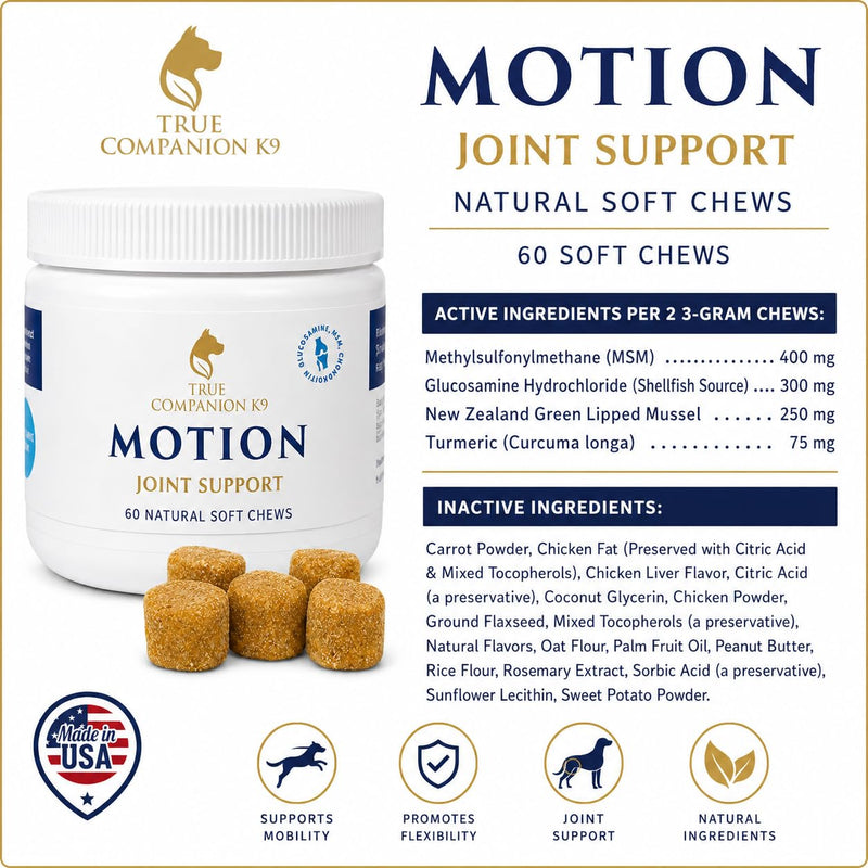 Motion Joint Support Soft Chews for Dogs
