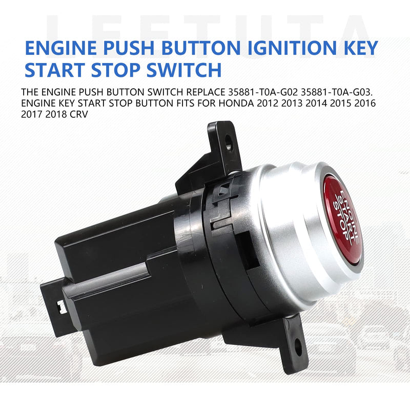 Engine Push Button Ignition Key Start Stop Switch 35881-T0A-G02 35881-T0A-G03 Fit for Honda CRV 2012 2013 2014 2015 2016 2017 2018