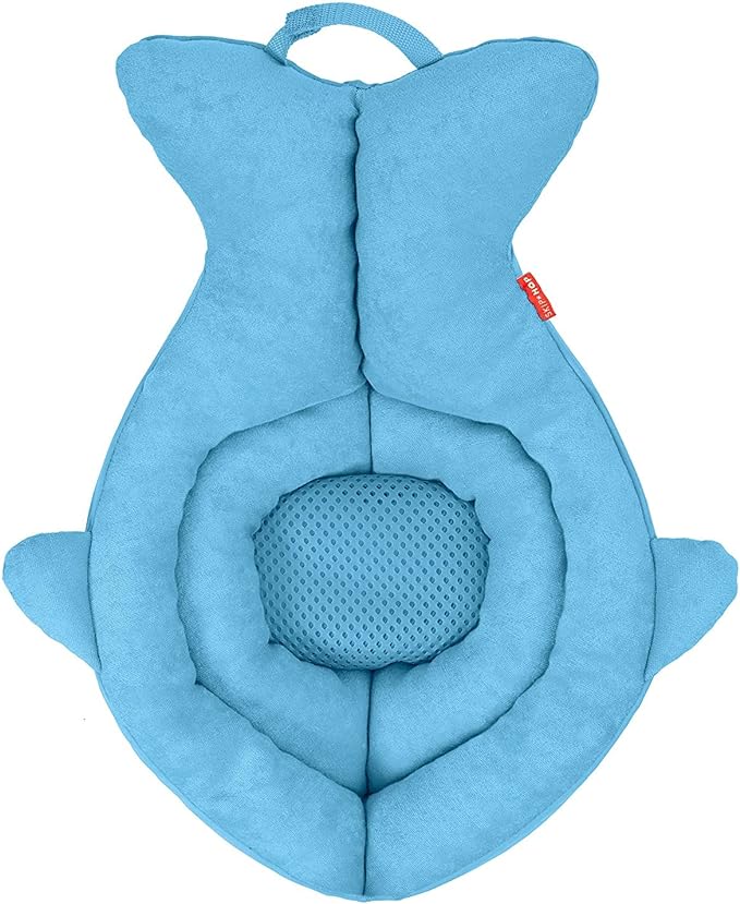 SKIP HOP BCSH235110 Baby Bath, Fluffy, Bath, Newborn, Can be Used in Washbasins and Sinks, Easy to Dry Mesh, Compact, Winter, Warm, Soft Sink Bath, Japanese Genuine Product, 1 Piece - NewNest Australia