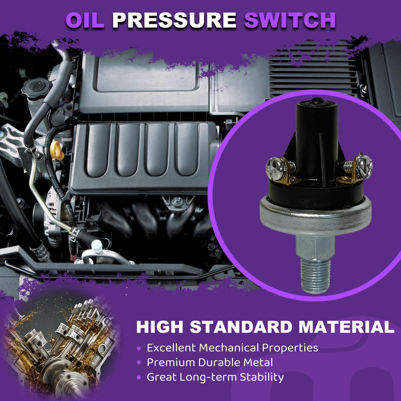 12V Oil Pressure Switch Fit for Honeywell Hobbs 5000 Series Replace 378N 78303-40 78303-B00000400-01 7830340 78303B0000040001