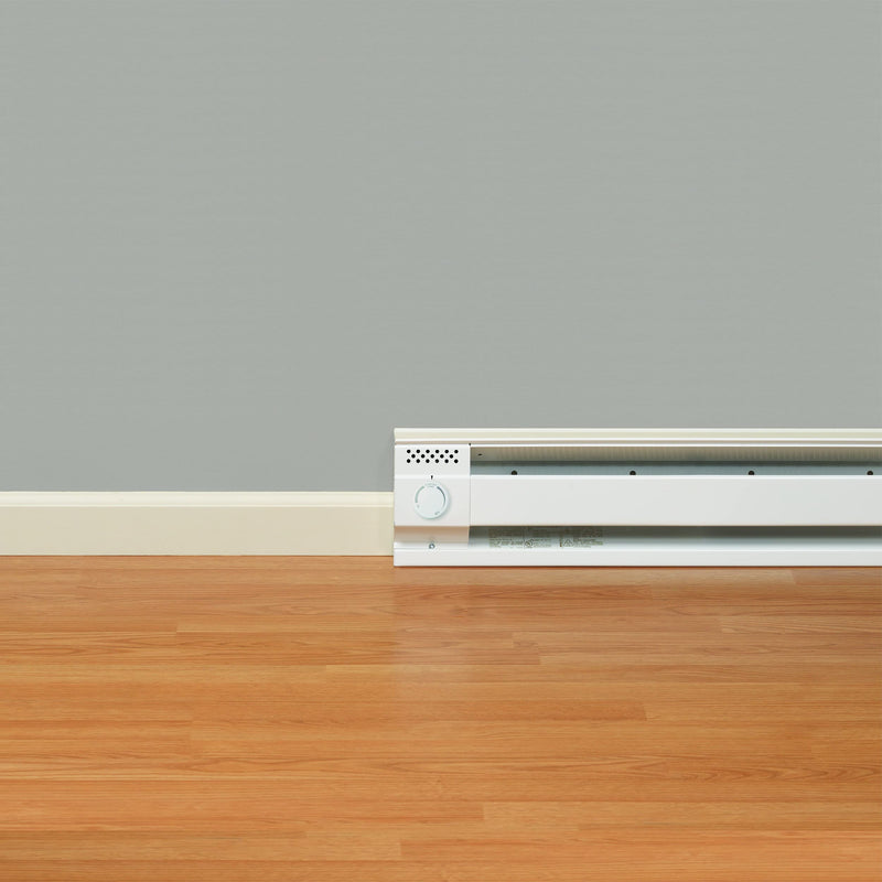 Cadet Single Pole Built-In Thermostat Kit for Cadet Electric Baseboard Heaters (Model: BTF1W, Part: 08732), 22 Amp, 240/208/120 Volt, White