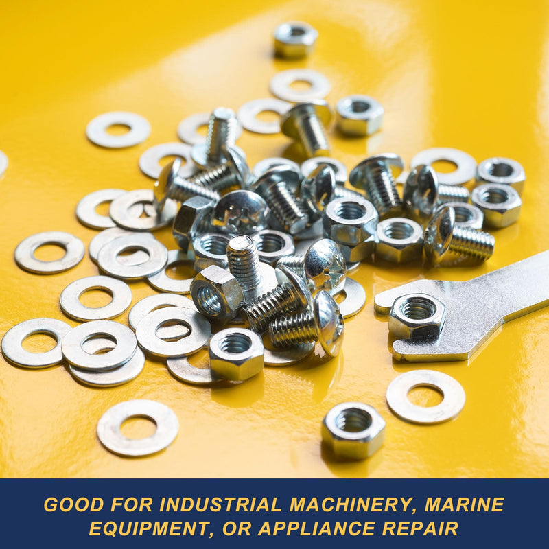 PATIKIL M10 x 40mm Metal Screw Washers Set, 36Pcs 304 Stainless Steel Flat Washers for Screws Bolts Factories Home Outdoor Projects 36