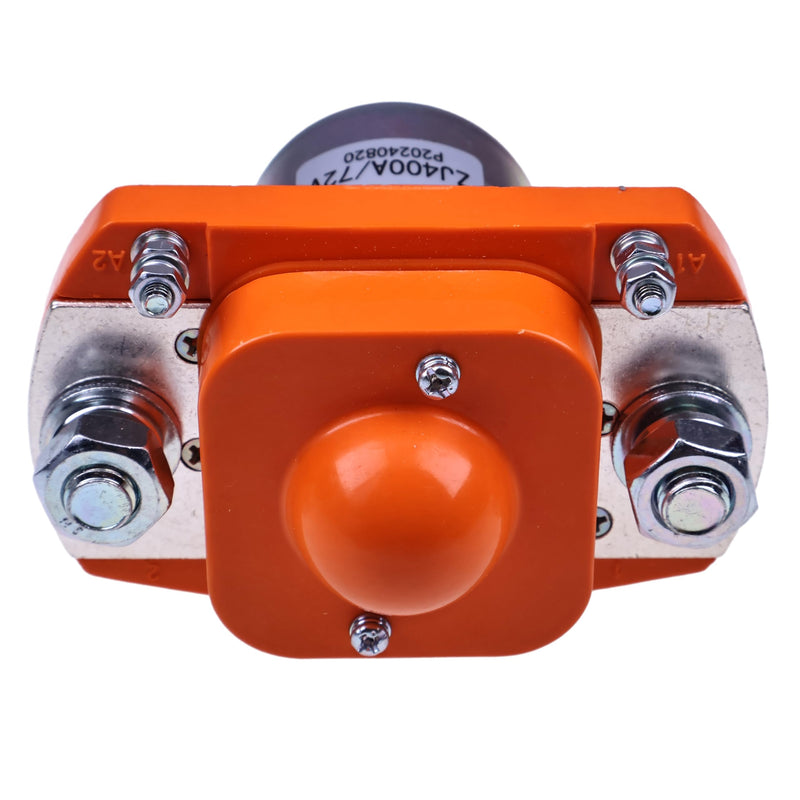 DVPARTS 72V 400A Main Contactor Solenoid MZJ-400A Compatible with Heavy Duty Golf Cart