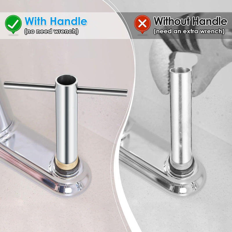 Feekoon Cartridge Retainer Removal Tool with Handle Compatible with Moen 14272, Easy to Push and Pull Rebuild Cartridge Puller Replacement for 1224, 1234, 1248 Faucet Bathtub Replacement Part (Silver) Silver - NewNest Australia