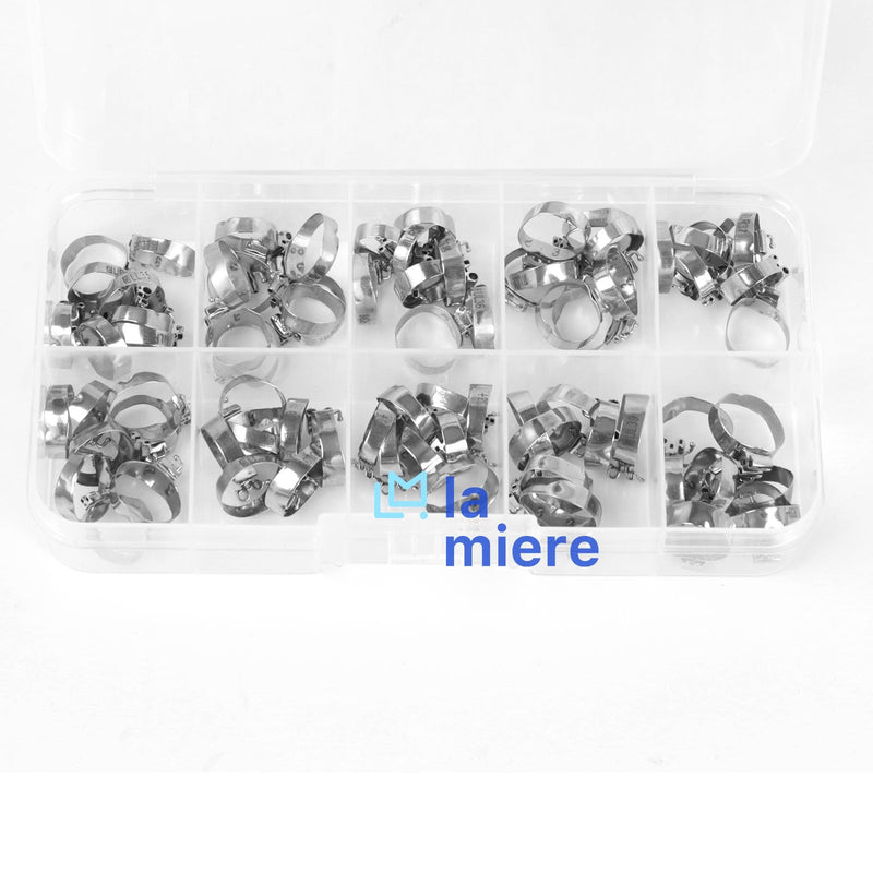 1st Molar Bands Pre-Welded with Double Convertible Tube, Roth .022#35-#39+ U2/L1 80pcs/Box #35-#39+ Double convertible, U2/L1