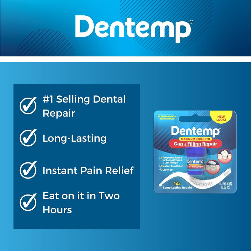 DENTEMP Maximum Strength Dental Repair 2.2 g