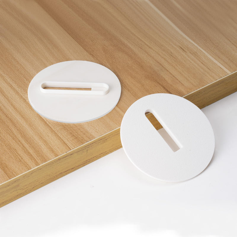 Bidet Bolt Cover Plate to Prevent Dust Accumulation, 2 Pack Bidet Bolt Cover Attachment for Toilet Seat 110, 120, 320 and 185