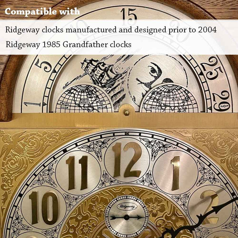 Grandfather Clock Door Key for Most Clocks Prior to 2004, Compatible with Ridgeway, Sligh, Emporer, Pearl, Seth Thomas, Trend Grandfather Clock - 1 Pack 1*Grandfather Clock Key