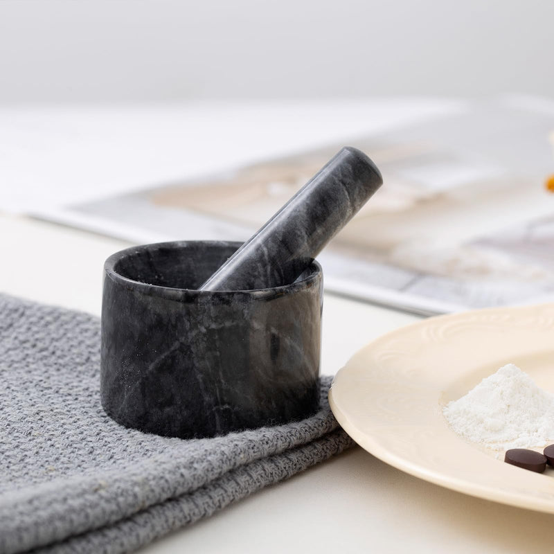 Pill Crusher, Mini Marble and Pestle, Pill Crusher Grinder Fine Powder, Arthritic Hands Pill Grinder (Marble Pill Grinder Only) Marble Pill Grinder Only